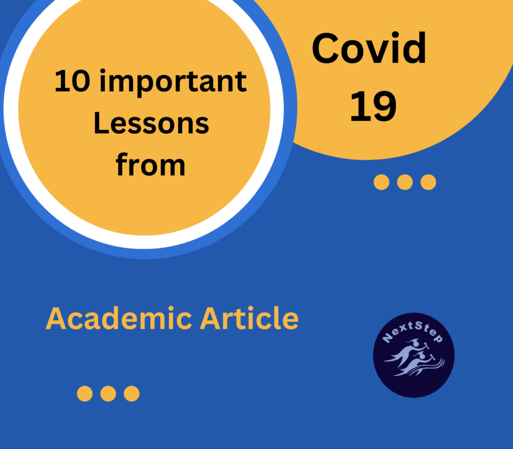 What 10 things Covid 19 Pandemic Taught Us?