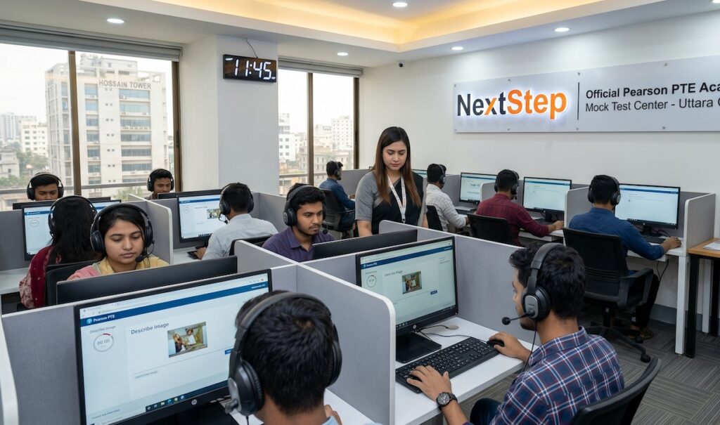 PTE Mock Test in Dhaka, Uttara test centre