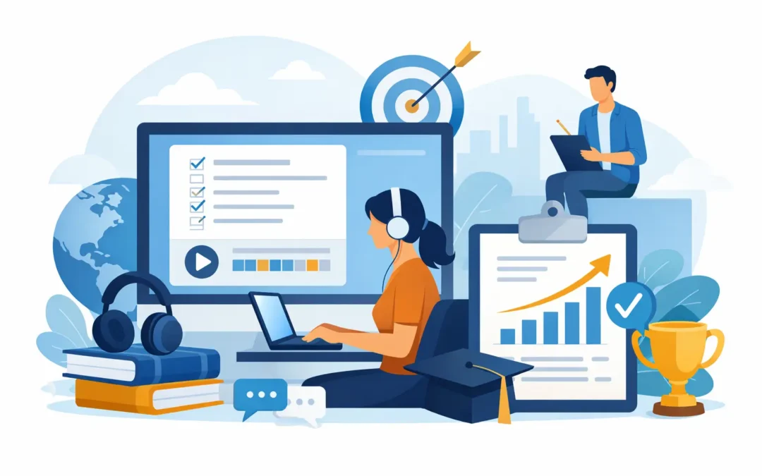 PTE Mock Test Online That Builds Real Scores